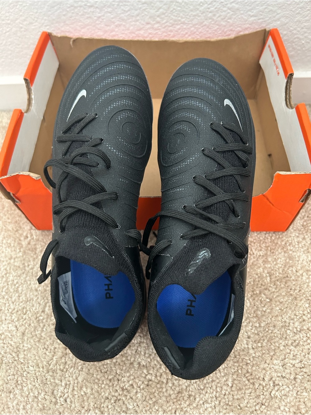 Black Nike Soccer Cleats